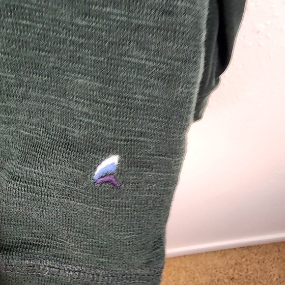 Tailor Vintage Scarab Lightweight Stretch Waffle Henley Long Sleeve Men's Size L - Picture 4 of 8